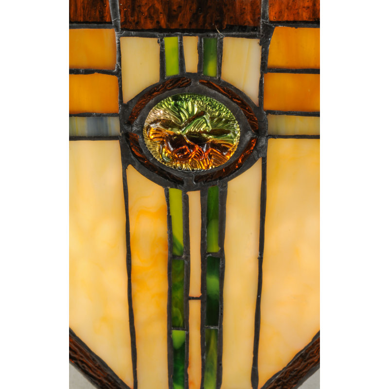 Meyda Tiffany & Stained Glass Flush Mounted Sconce