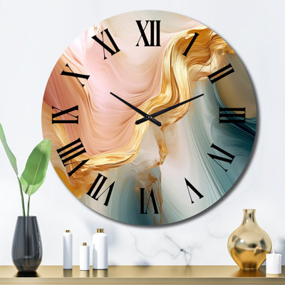 Horloge murale Exquise Wave Harmony