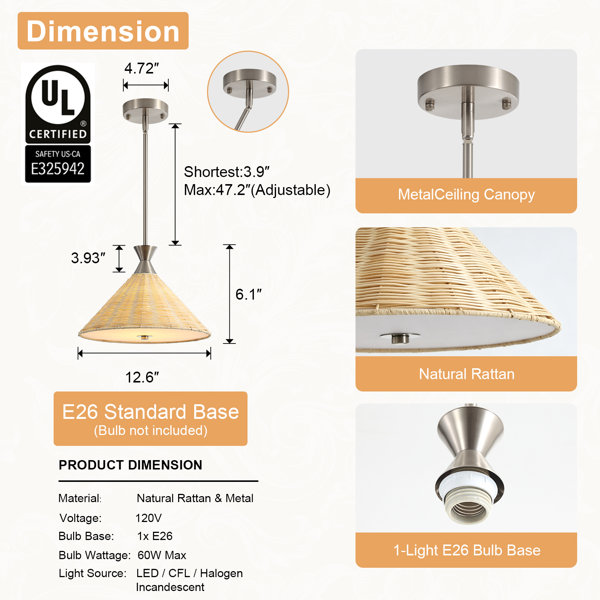 Dimensions du produit