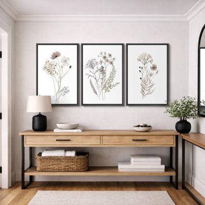 "Minimal Botanical" Wildflowers
