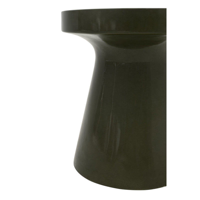 Lindgren End Table, Polished Olive