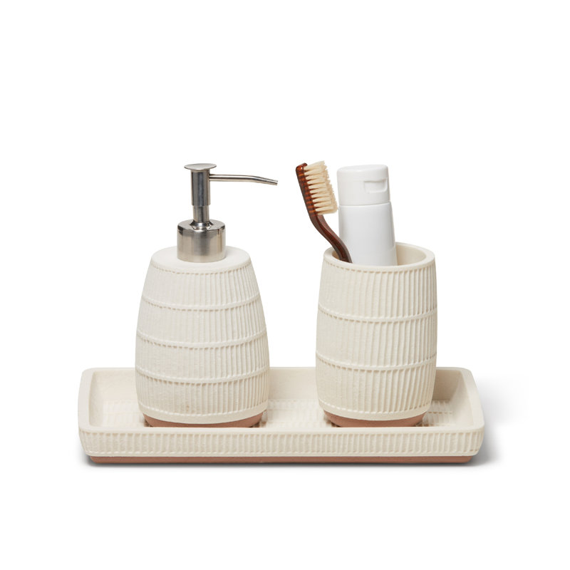 Ensemble d'accessoires de salle de bain Santa Fe, 3 pièces