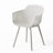 Lotus Chair Outdoor Dining Chairs - White Polypropylene, Weather-, Stable Frame & Stylish Diamond Pattern Design Weather , Modern