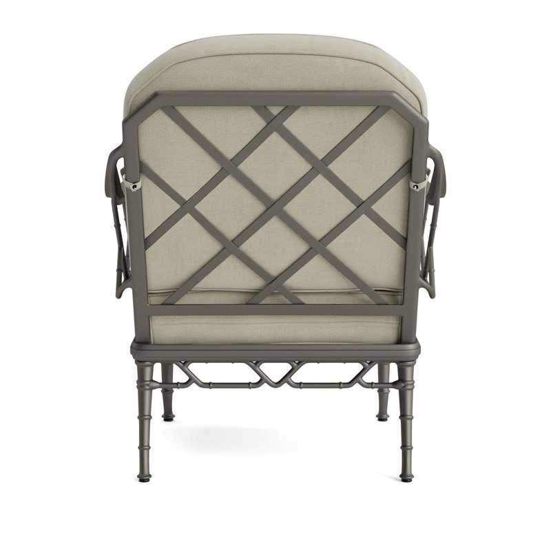 Calcutta Outdoor Lounge Chair, Mica, Fusion Charcoal