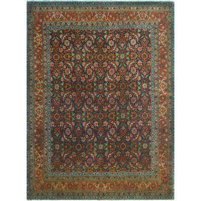 Tapis bleu marine Fine Fine