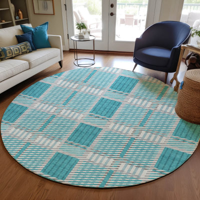Machine Washable Indoor/Outdoor Chayden ACN1000 Rug