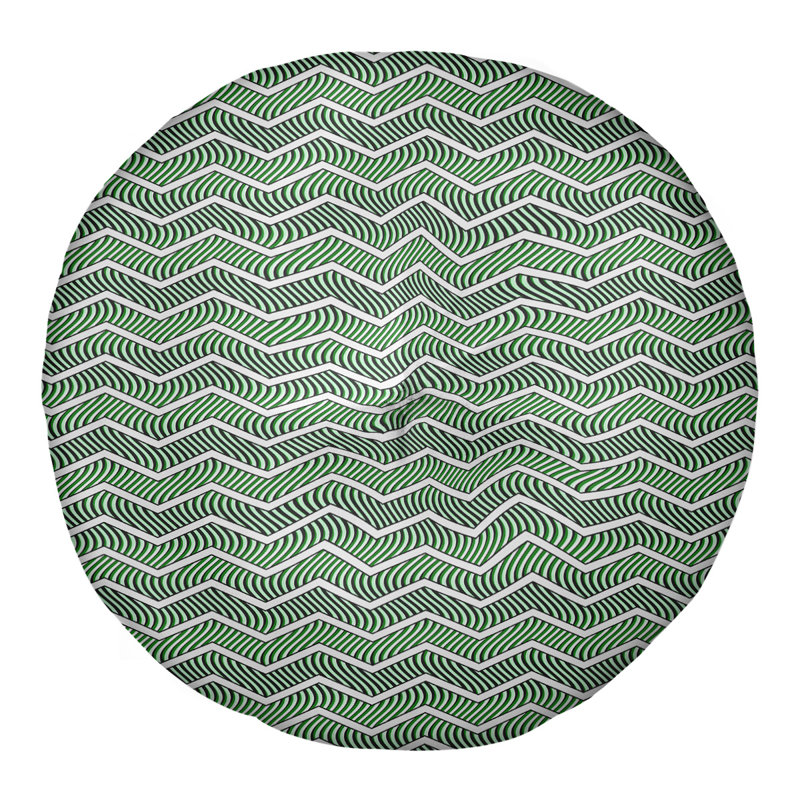 Coussin Rhonda, 26 x 26, Vert