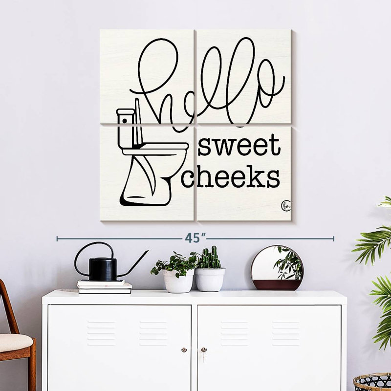 Tergel Hello Sweet Cheeks, 32'' H x 32'' W