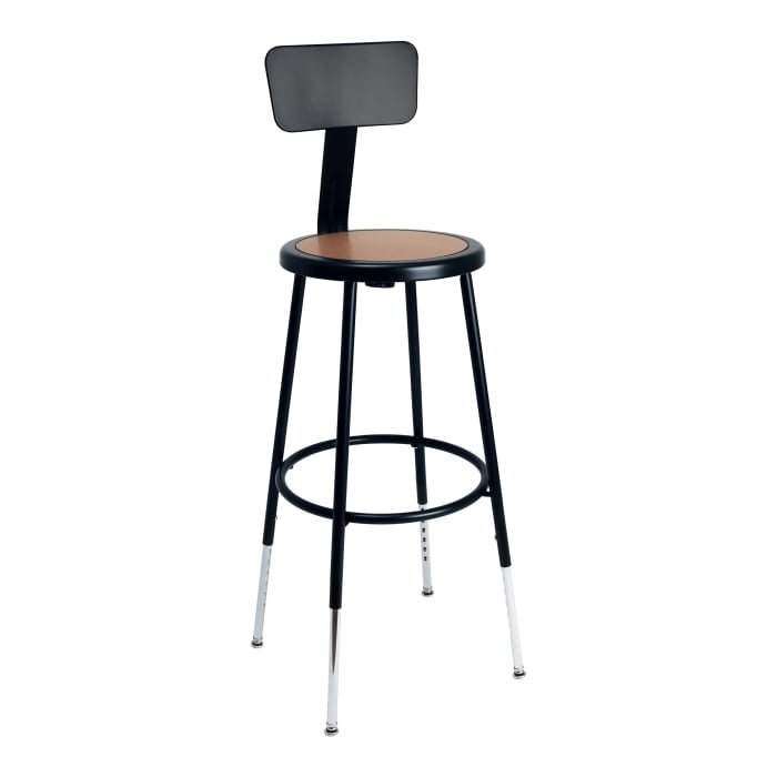 Tabouret Felix, Noir, Bar Stool