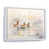Cadre flottant blanc