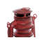 Flameless Candle with Iron Holder-17151252-17151250