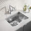 Quatrus R0 22" L x 18" W Undermount Kitchen Sink-89005449