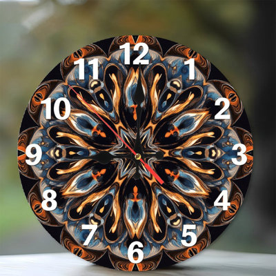 Colorful Decorative Round Wall Clock
