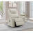 Armstrong Upholstered Power Lift Massage Recliner Ivory-531906689