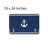Nautical Anchor Bath Mat, 16 x 24 inch