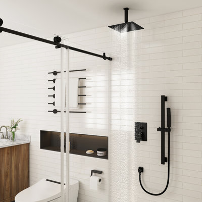 Système de douche SlideLux avec valve brute