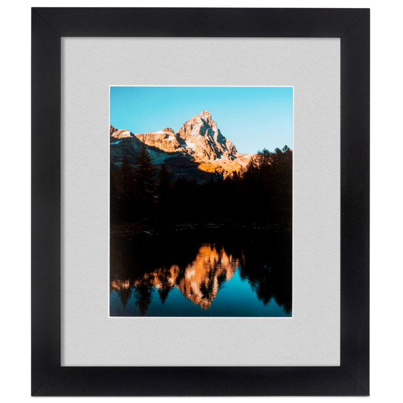 Matte Picture Frame with Mat, Candlewick