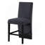 Chaise 2 pièces MIRIAM NOIR