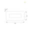 Matilda LED Flush Mounted Sconce