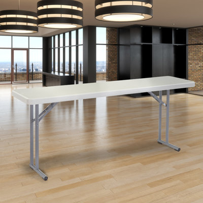 Table pliante robuste NPS, gris moucheté