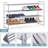 24 Pair Stackable Shoe Rack-705324126