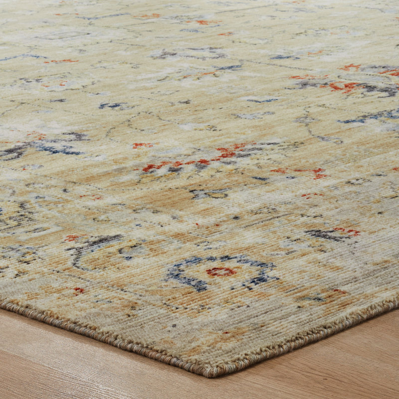 Josilyne Wool Oriental Area Rug, Runner 2'6" x 12'