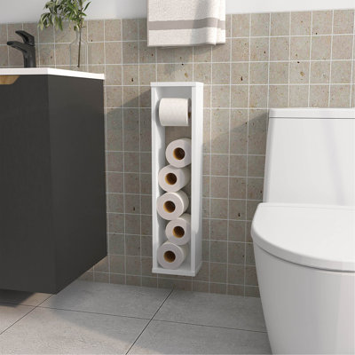 Toilet Paper Holder In Melamine