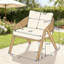 Chaise de patio avec coussins-91165820