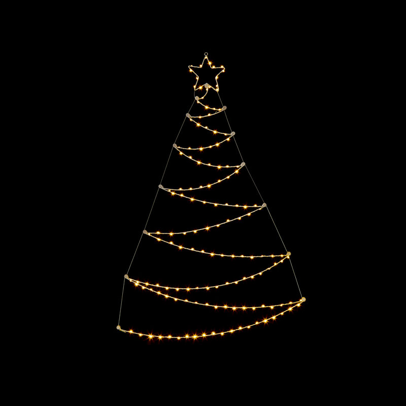LED Indoor / Outdoor Lighted Christmas Tree, Warm White