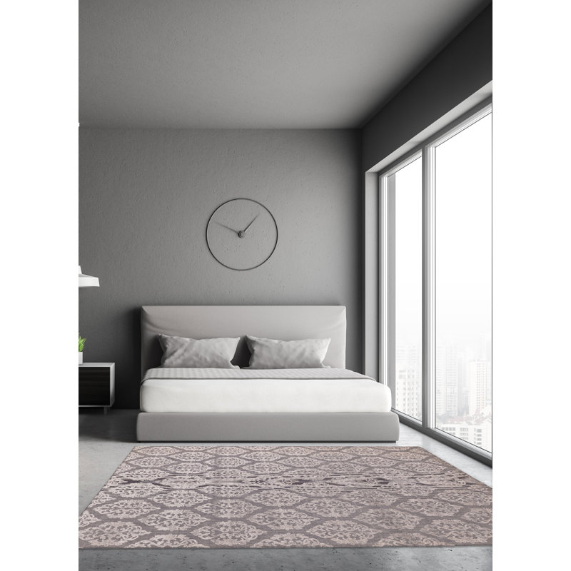 Tapis gris Elysian 6 pi 7 po x 10 pi 0 po