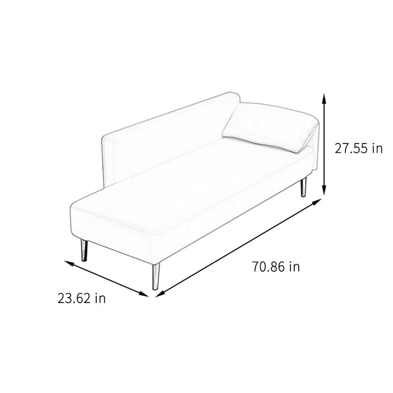 Mossley, Right Hand Facing, Black