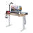 Electric Height Adjustable Standing Desk with Round Tube Column-979077955-979077952