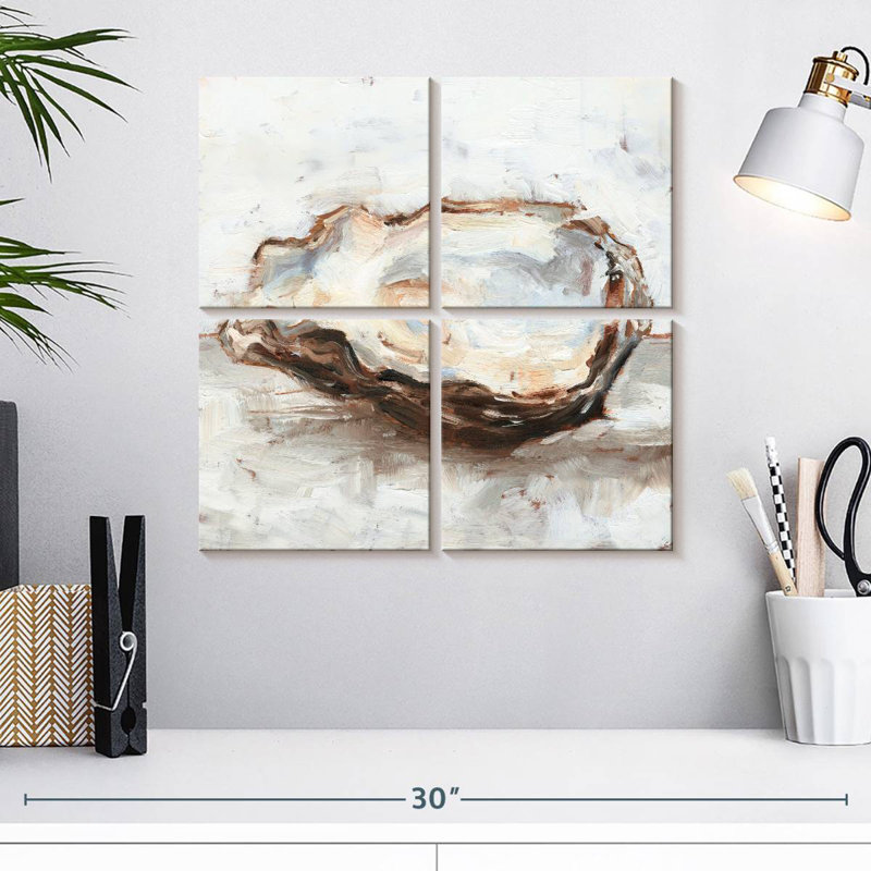 Yarlin Oyster Study II, H 18 po x l 18 po