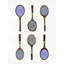 Rackets 2 Print by Rita Taverni-1274410968-1274410966