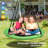 40inch Metal/Fabric Web/Saucer Swing with Chains and Hooks-54530390
