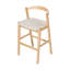 Tabouret en bois d'hévéa-118472593