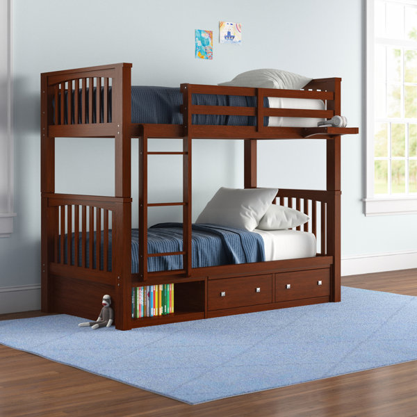 Viv + Rae Harold Kids Bunk Bed with Drawers & Reviews | Wayfair