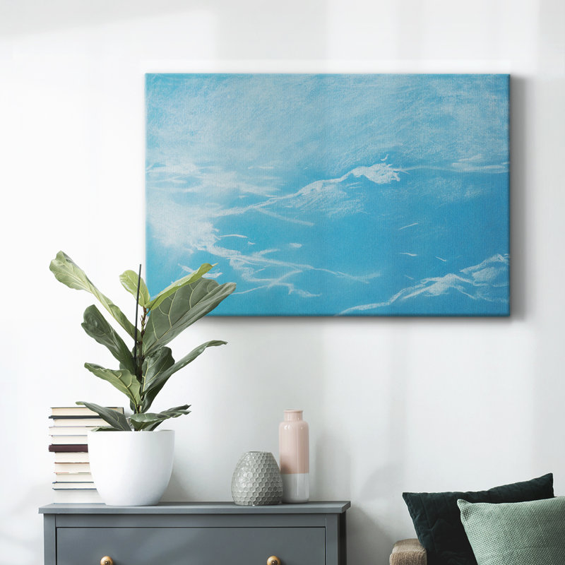 Paysage rétro - XLVI, H 33 po x l 49 po, Wrapped Canvas