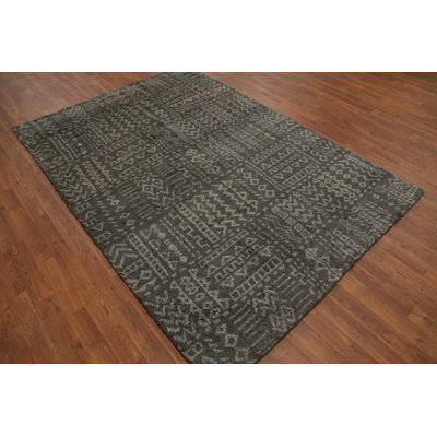 Geometric Moroccan Room Size Area Rug 5x8