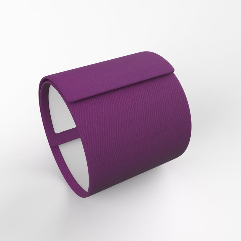 Drum Lamp Shade, Purple