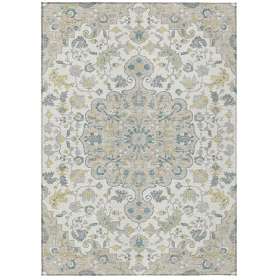 Machine Washable Indoor/Outdoor Chantille ACN2564 Global Rug