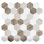 Channing 2 in. Hexagon Honeycomb Mosaic Tile