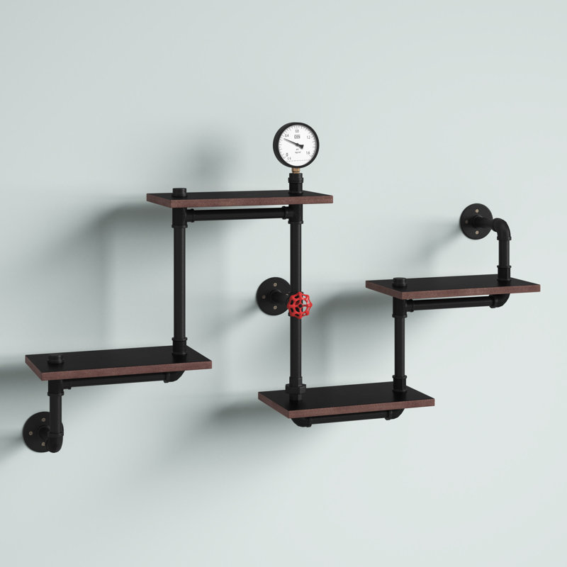 Ackerson 4 Tier Floating Shelf