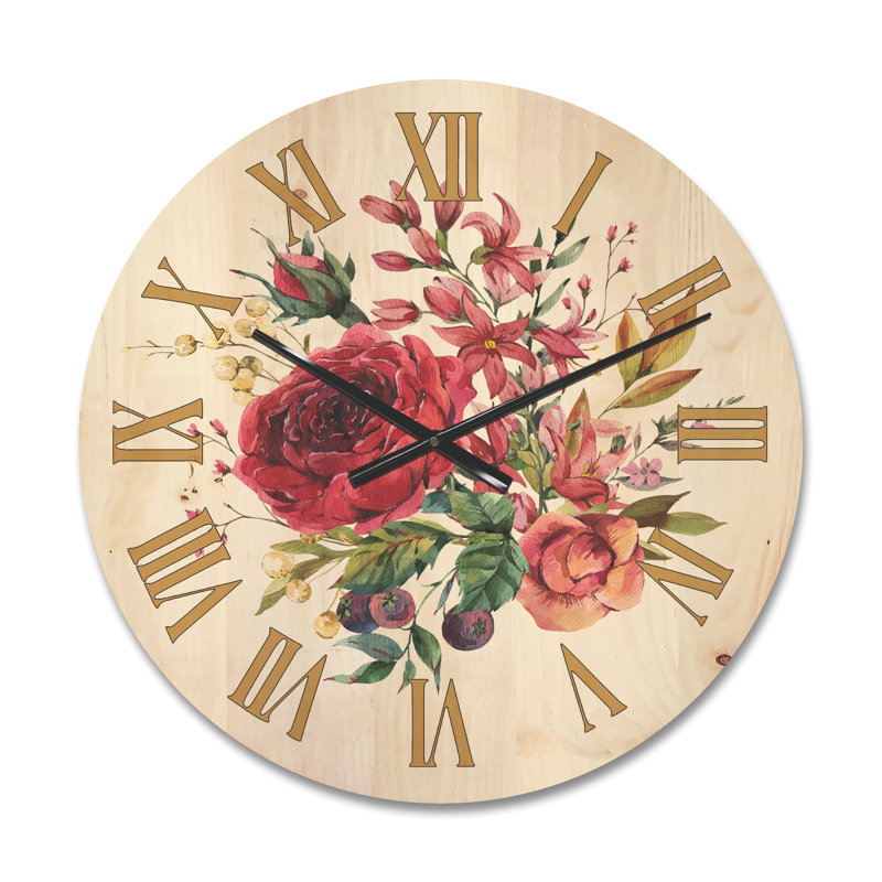 Horloge murale bourgogne, Moyenne