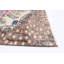 Tapis rouge foncé Antalya 5 pi 7 po x 8 pi 8 po