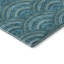 Tapis bleu sarcelle lavable à la machine de qualité supérieure Prisco-136852617