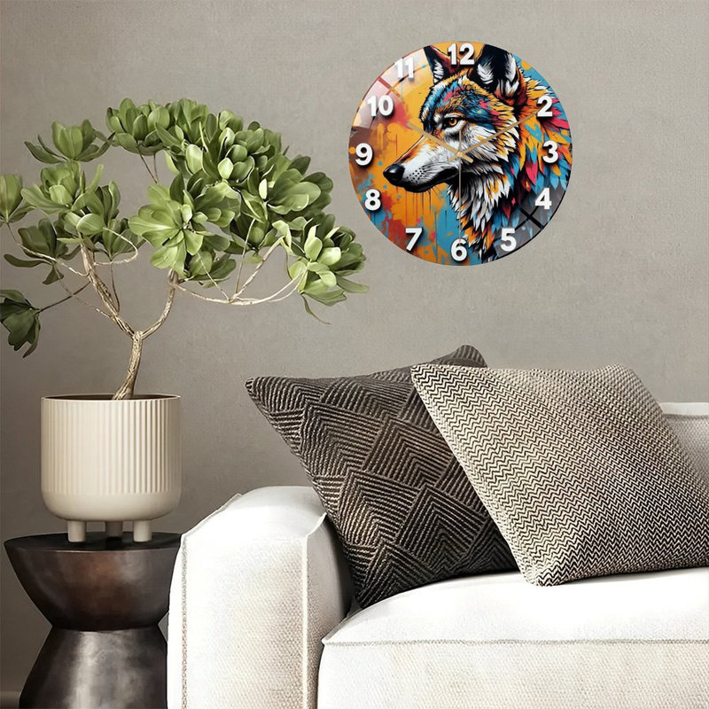 Horloge murale 12 po