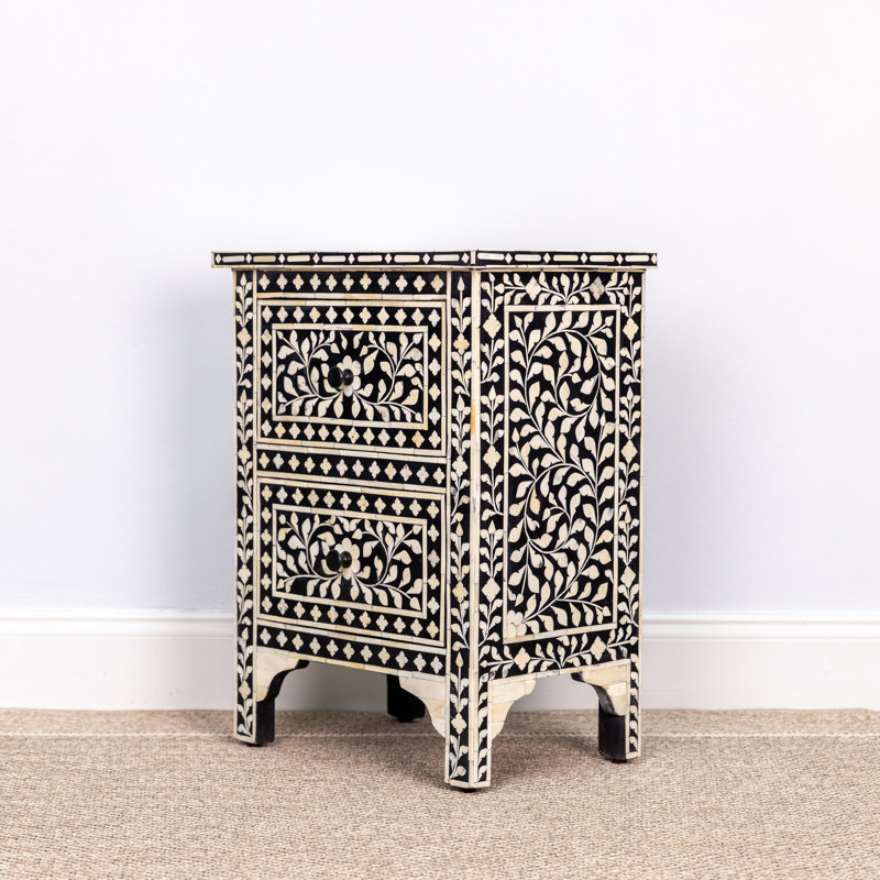 Table de chevet en bois massif