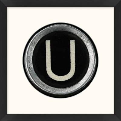 Type Key: U - cadre photo, art textuel sur papier