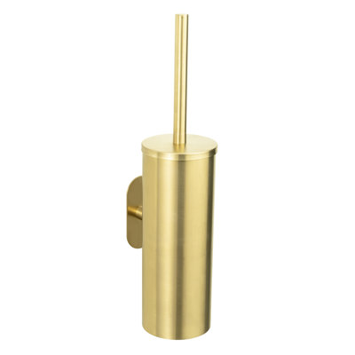 WENKO Turbo-Loc® toilet set Orea Gold Matt closed, attaches without drilling
